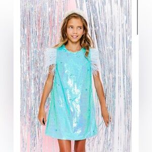 Lola and the boys Anna sequin dress